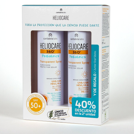 PACK DUPLO PEDIATRIC 360 TRANSPARENTE SPRAY 200 ML