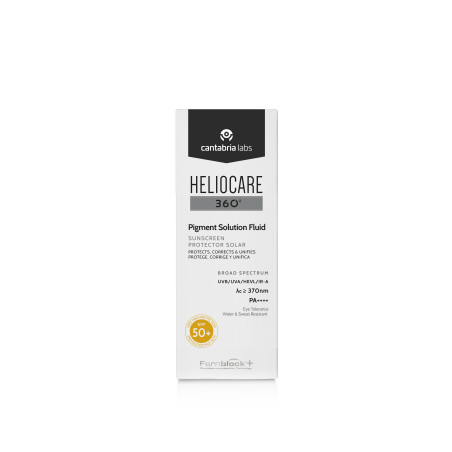 HELIOCARE 360º PIGMENT SOLUTION FLUID PROTECTOR SOLAR PROTEGE CORRIGE