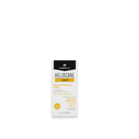 HELIOCARE 360º SPF 50 MINERAL TOLERANCE FLUID PROTECTOR SOLAR 1 ENVASE