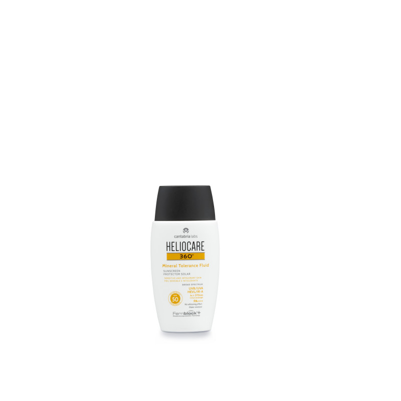 HELIOCARE 360º SPF 50 MINERAL TOLERANCE FLUID PROTECTOR SOLAR 1 ENVASE