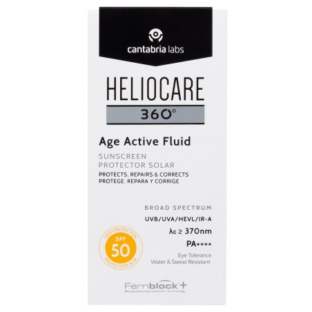 HELIOCARE 360º AGE ACTIVE FLUID PROTECTOR SOLAR PROTEGE REPARA Y CORRI