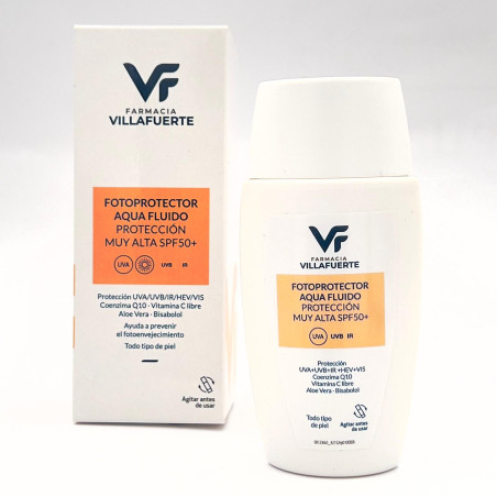 AQUA FLUID SUNSCREEN SPF50+ VILLAFUERTE PHARMACY