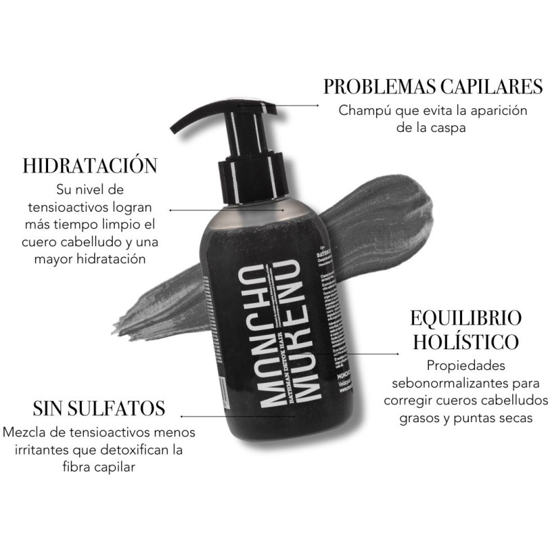 BATHMAN DETOX HAIR 250 ML MONCHO MORENO