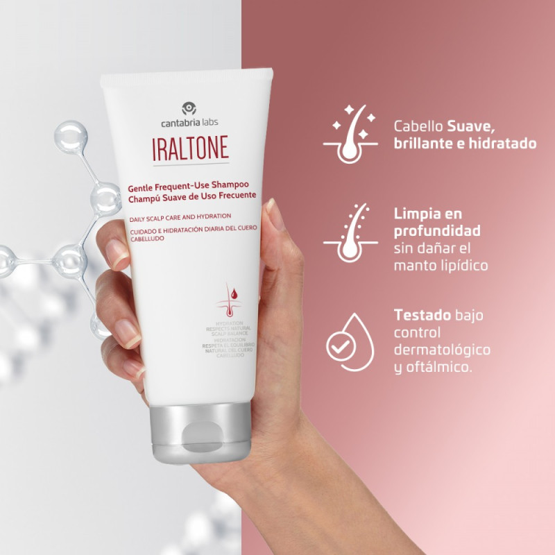 IRALTONE CHAMPU SUAVE DE USO FRECUENTE 1 ENVASE 200 ML