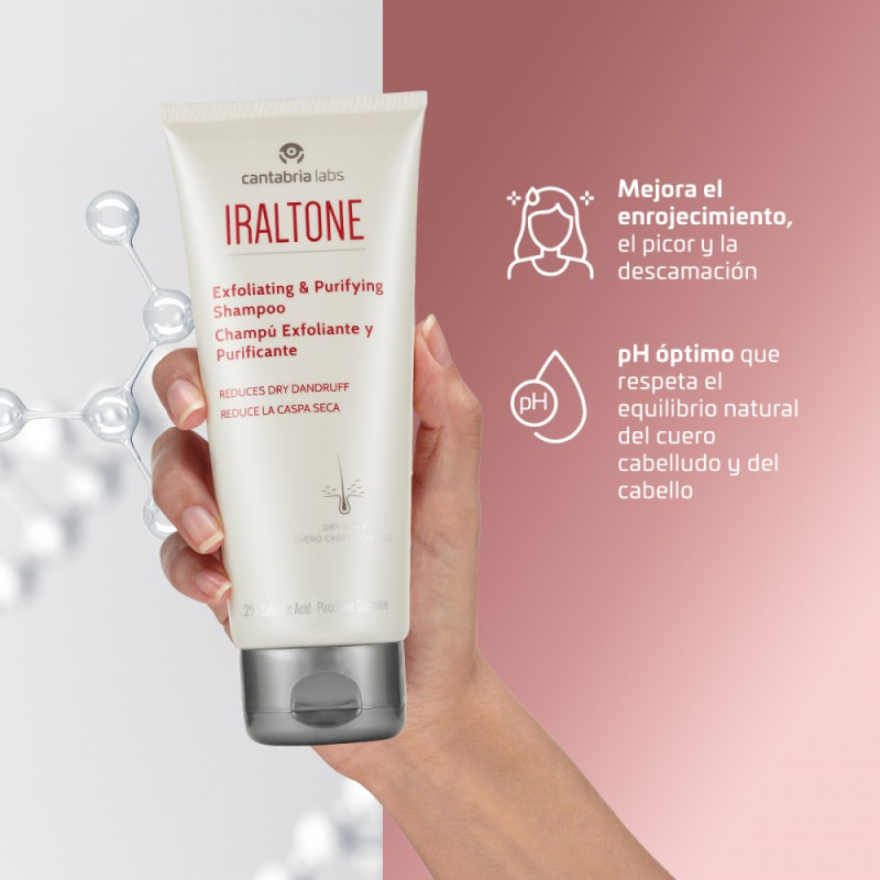 IRALTONE CHAMPU EXFOLIANTE PURIFICANTE 1 TUBO 200 ML