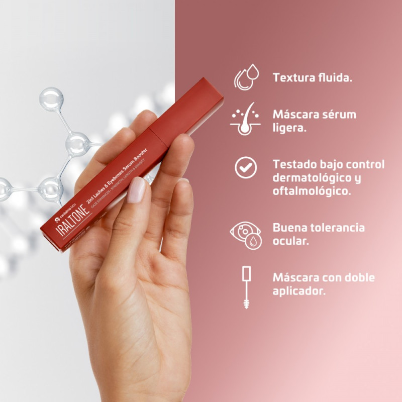IRALTONE SERUM 2 EN 1 POTENCIADOR DE PESTAÑAS Y CEJAS 1 ENVASE 10 ML