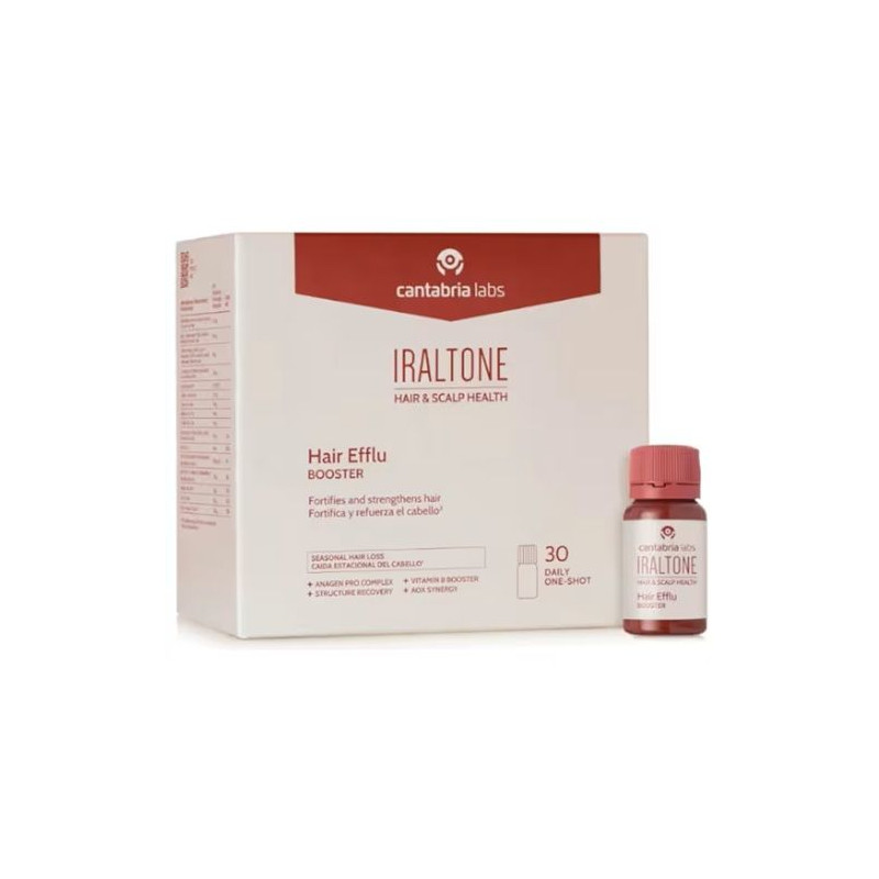 IRALTONE HAIR EFFLU BOOSTER 30 VIALES 15 ML