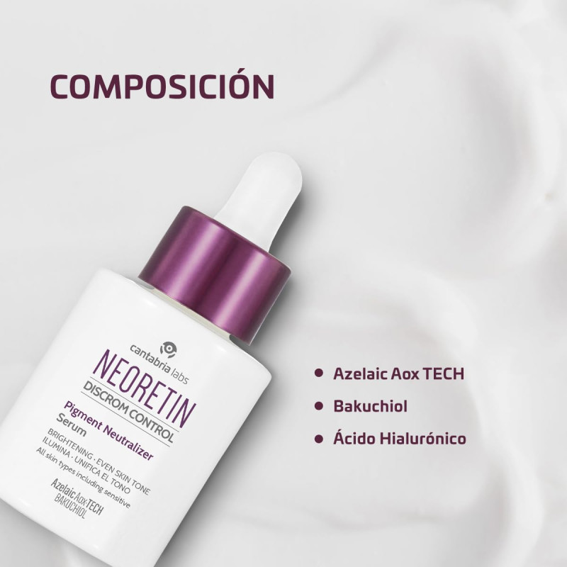 NEORETIN DISCROM CONTROL PIGMENT NEUTRALIZER SERUM 1 ENVASE 30 ML