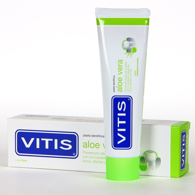 VITIS ALOE VERA PASTA DENTIFRICA MANZANA 100 ML
