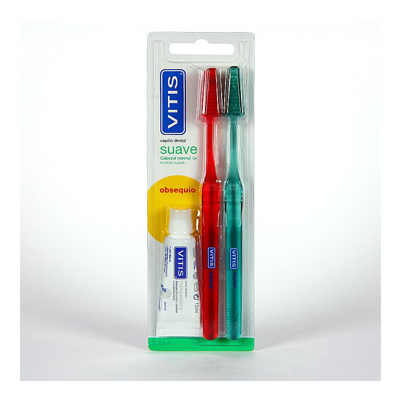 CEPILLO DENTAL ADULTO VITIS SUAVE DUPLO