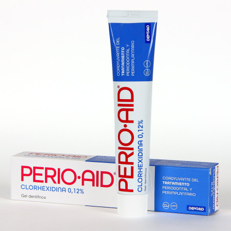 PERIO AID 0.12 TRATAMIENTO GEL DENTIFRICO TOPICO 75 ML