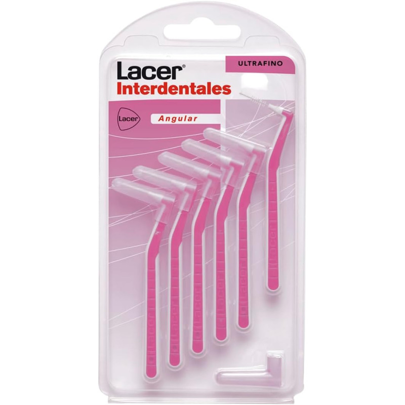 CEPILLO INTERDENTAL LACER ULTRAFINO ANGULAR 6 UNIDADES